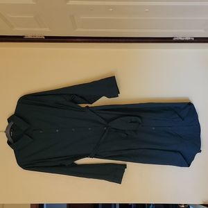 Dark green shirt dress, 3XL
